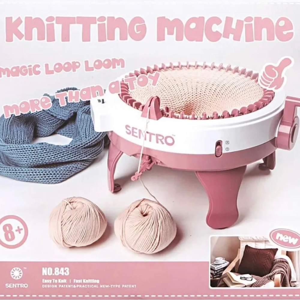 Sentro 48 Needles Knitting Machine Row Counter & Plain/Tube Weave Conversion Key